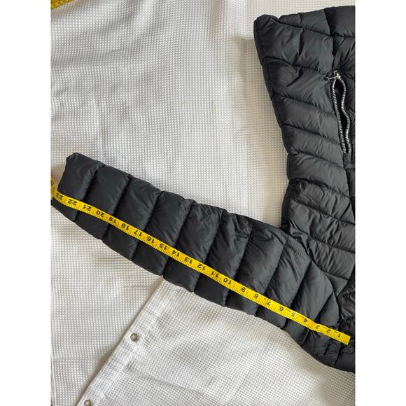 Karen Millen Black Down Puffer Coat Hooded Longline Jacket Women’s US 10 UK 14 - Picture 5 of 9